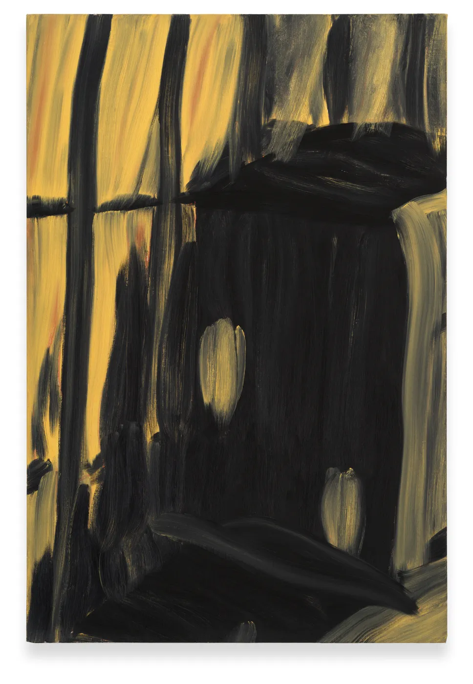 Martha Diamond Hudson Group (Detail), 1982 Oil on canvas 91.4 x 61 cm (36 x 24 in)