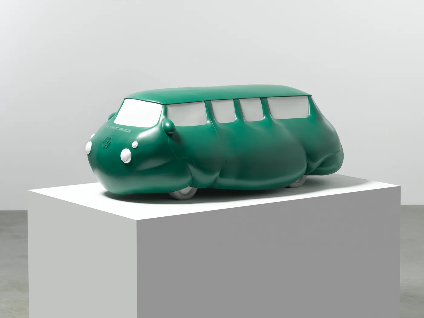 Erwin Wurm Fat Bus, 2016 Polyester, green acrylic 65 x 134 x 75 cm (25.59 x 52.76 x 29.53 in)...