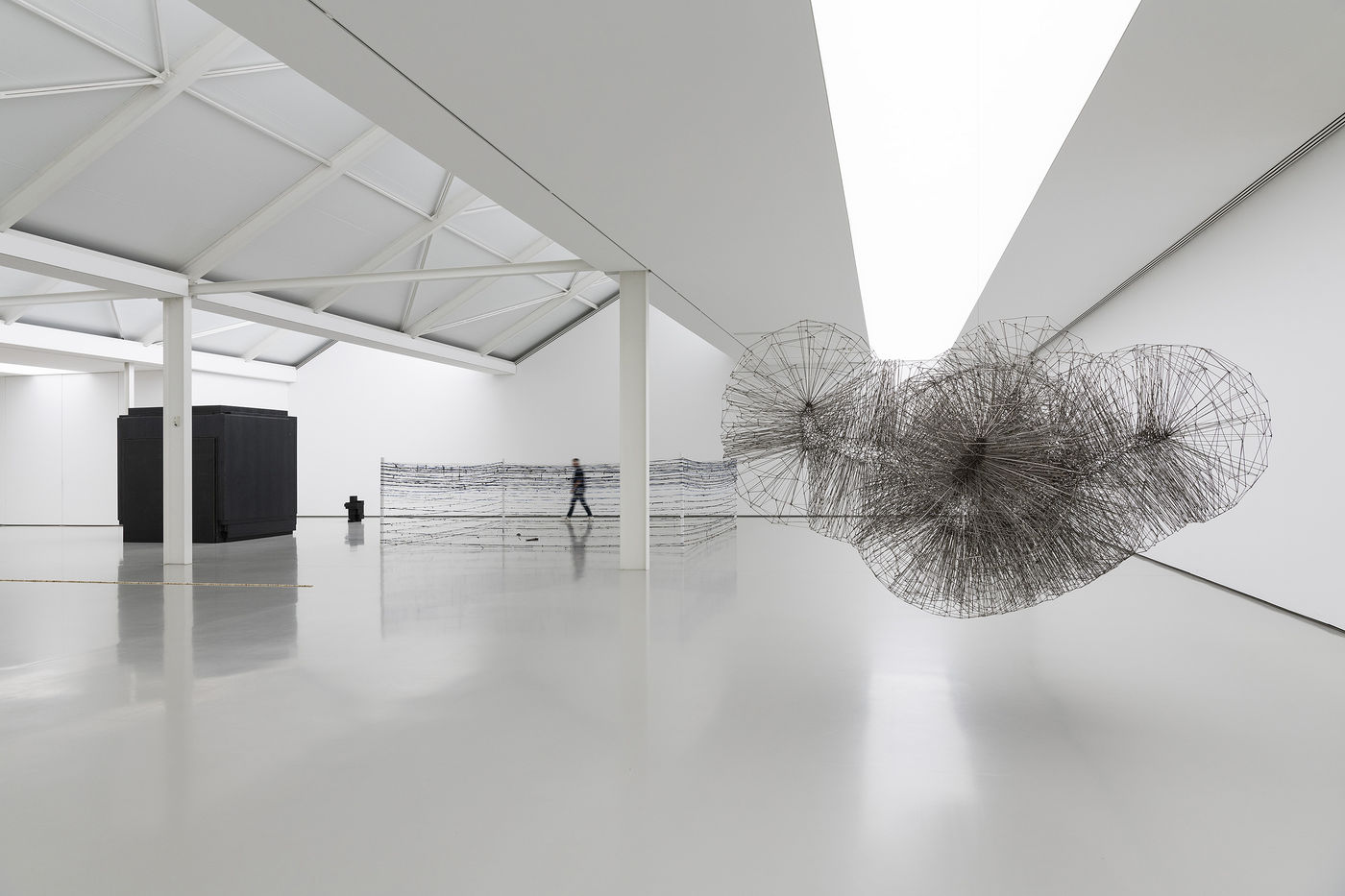 The continual questioning of where a body begins and ends is investigated in sculptures that evolve from void to mass,...