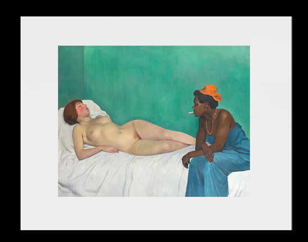 Brice grapples not only with the questions of gender but also of race generated by the paintings she references. In...