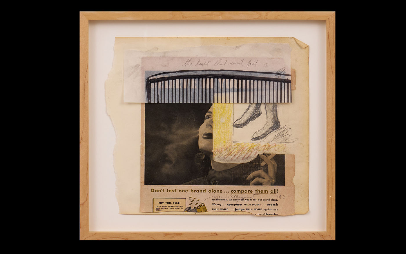 Source and Preparatory Sketch for The Light that Won&rsquo;t Fail I (1961) includes his preparatory sketches for his painting created...