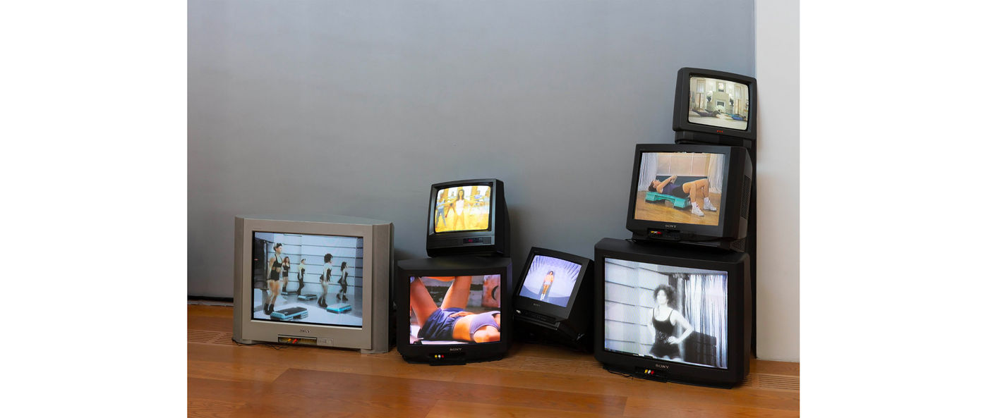 Minimalist influences further coalesce in this sculpture from 2014, in which Sylvie Fleury appropriates a stepper from Jane Fonda&rsquo;s Workout...