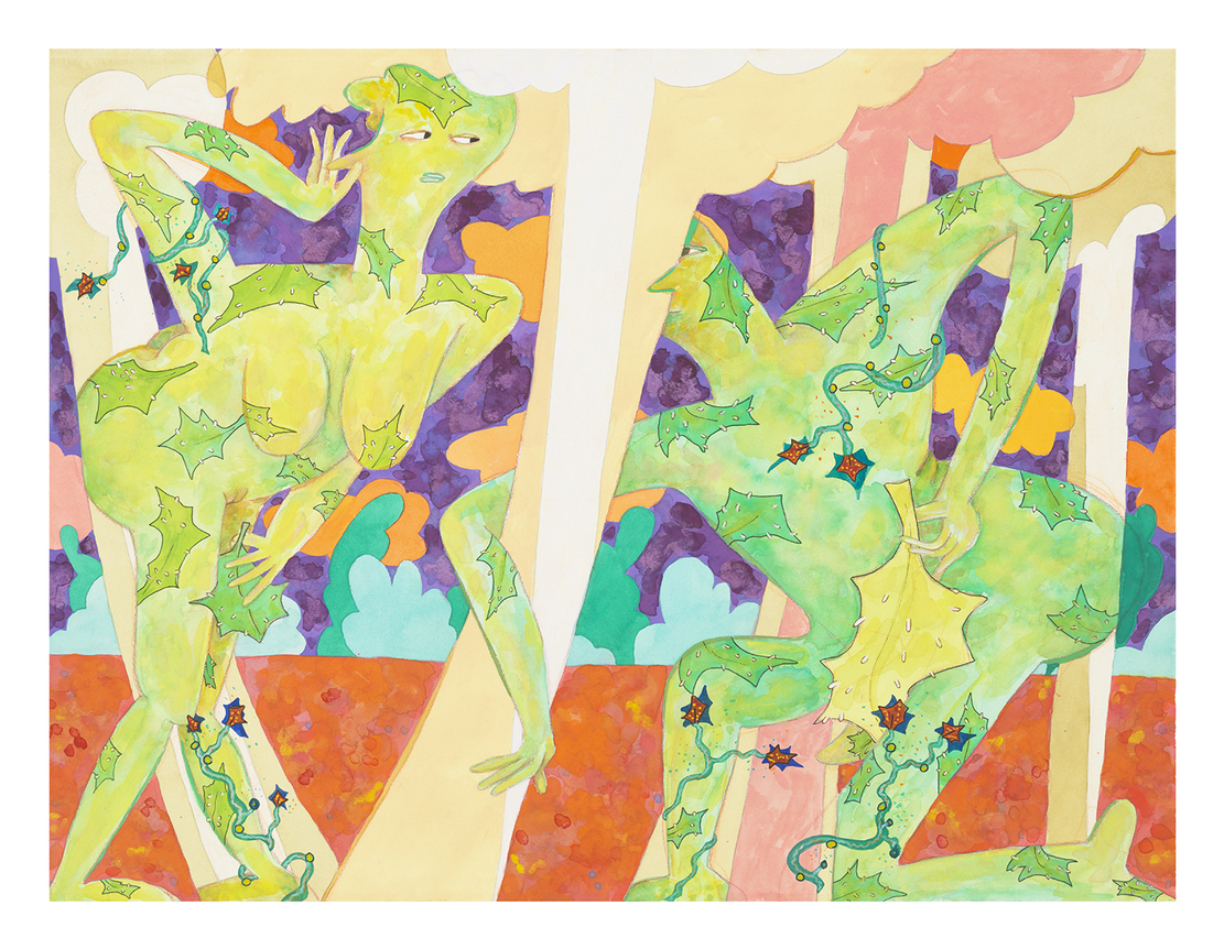 Gladys Nilsson, Overrun, 2021