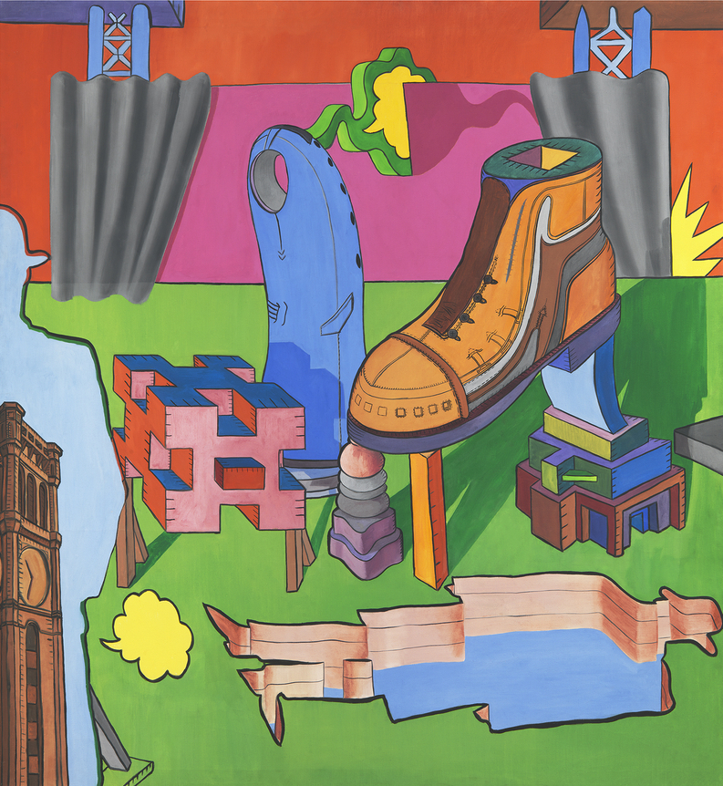 Station Time,&nbsp;1966 Oil on canvas