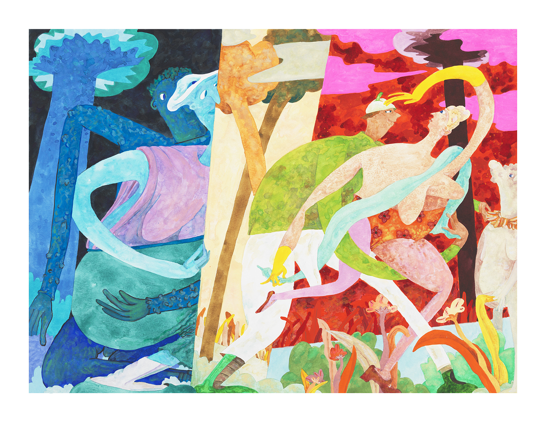 Gladys Nilsson, Eyeing, 2022