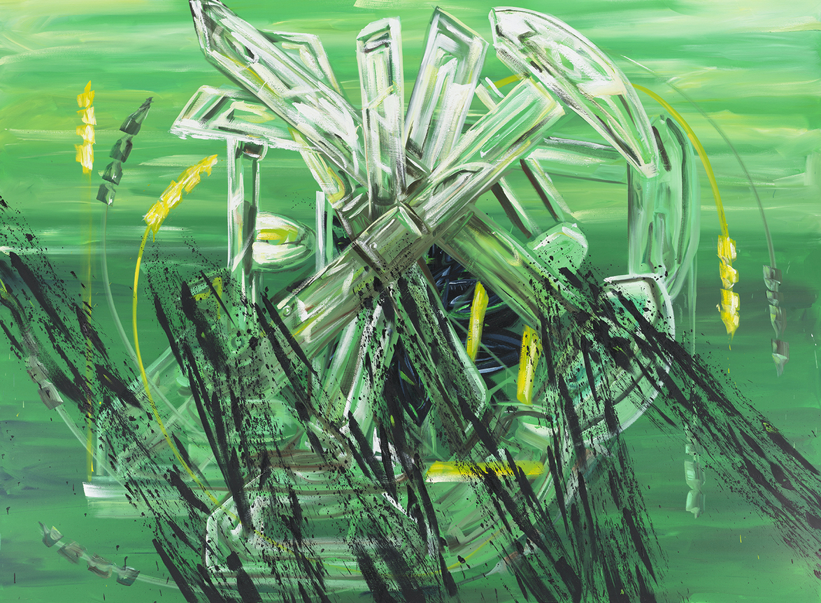 Untitled (Extraction), 2021, Oil on canvas