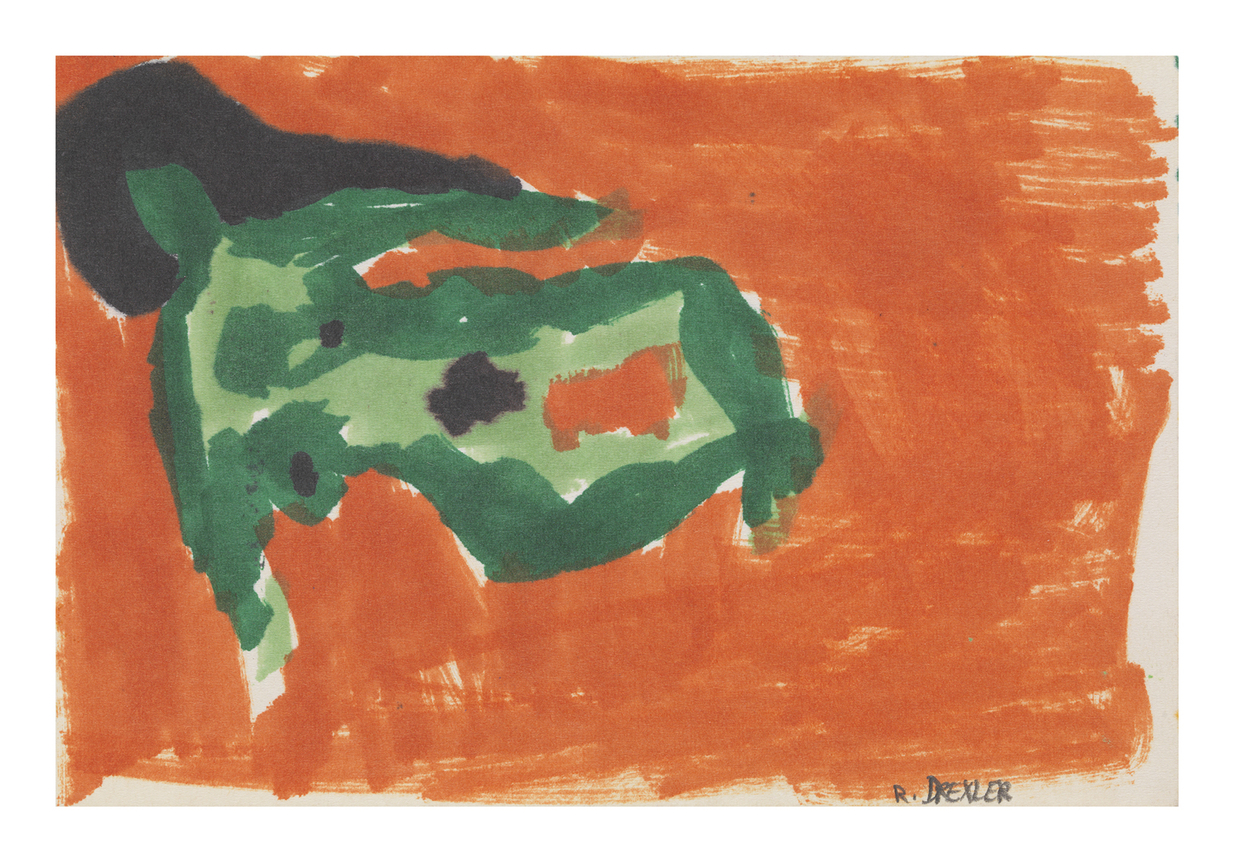 Rosalyn Drexler, Untitled, 1960