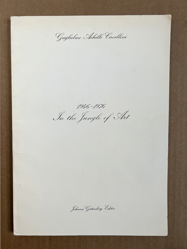 Guglielmo Achille Cavellini, Alternate Projects