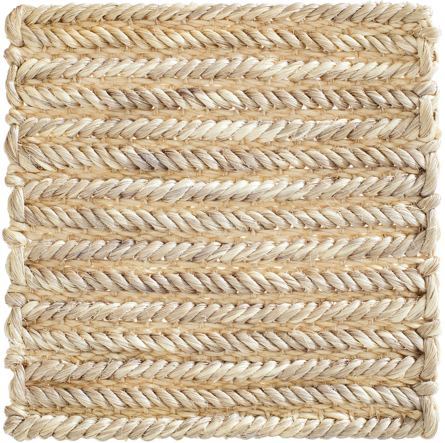 quito natural fiber sample in the silver colorway