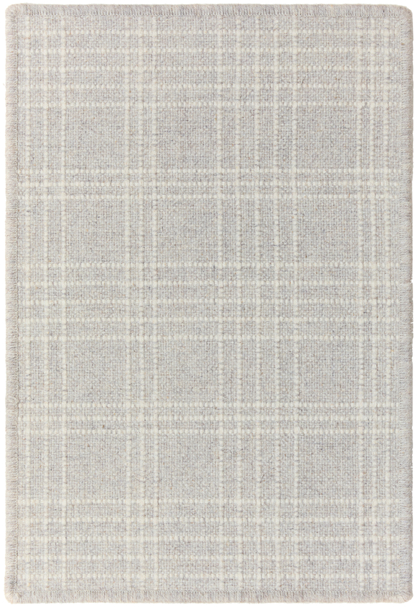 1'6" x 2'3" ronan sample in the heather colorway. the design is similar to tartan