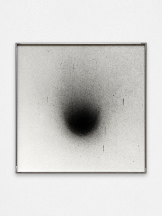 Halley_1910May10_8 2024 gelatin silver bromide print on baryta paper in artist's raw metal frame