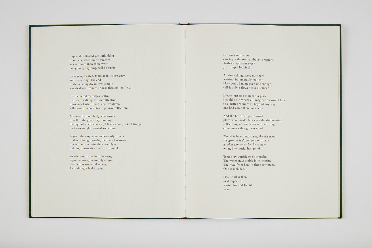 Alex Katz and Robert Creeley: Edges, 1999