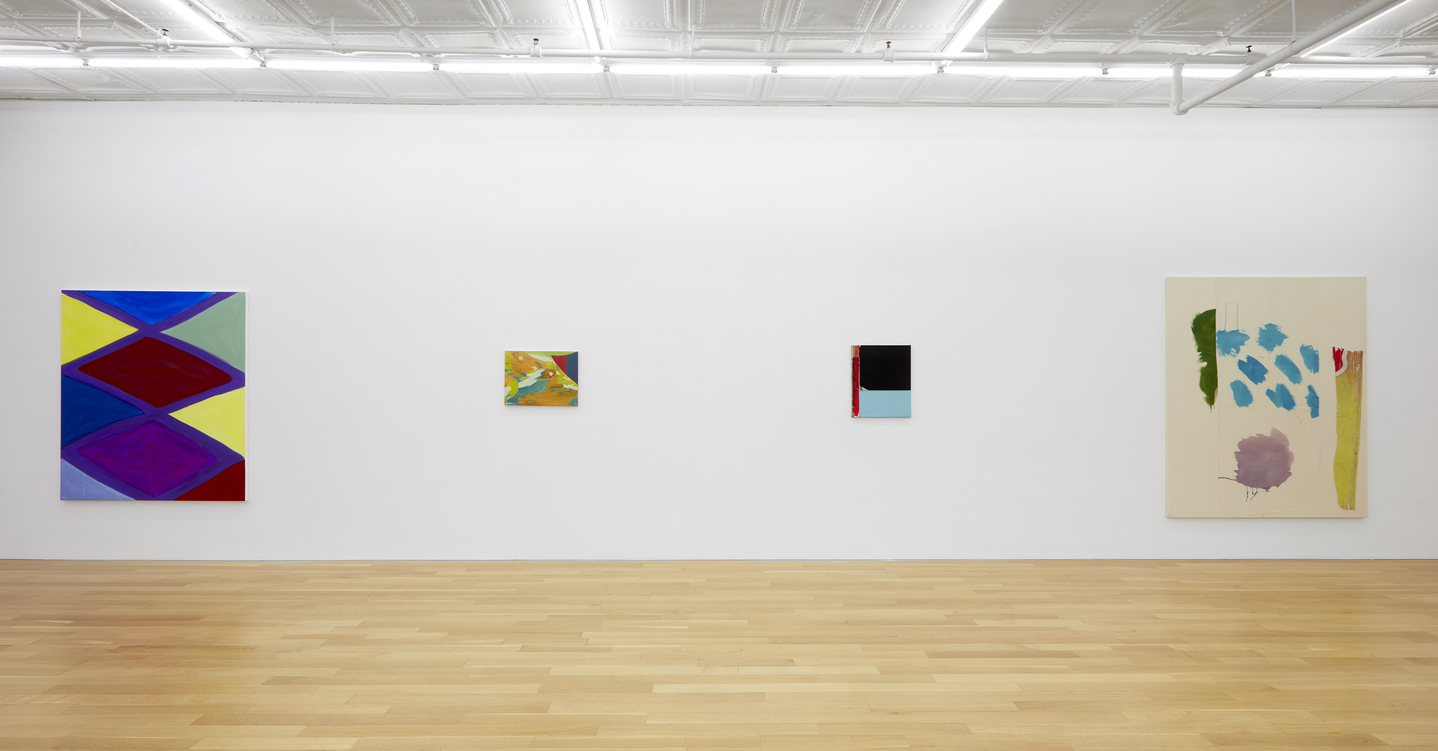Installation view of The Shape of Color, 2024, Peter Blum Gallery, New York, NY
