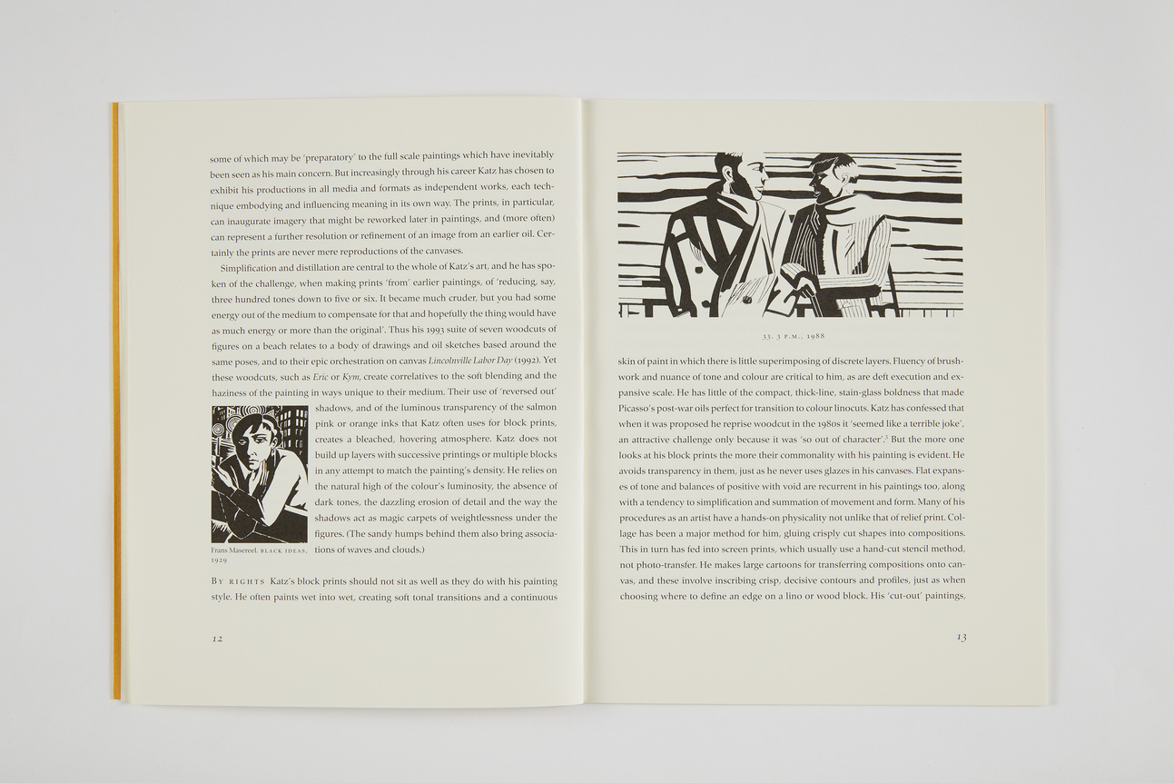 Alex Katz: The Woodcuts and Linocuts, 2001