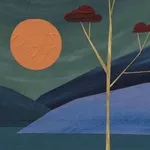 Ben Arpéa, Palm Trees and Mountains, 2024