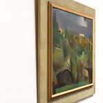 abstract oil painting by Earl Stroh