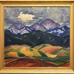 Elmer Page Turner, Pueblo Mother and Child