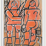 America Martin figure painting