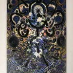 Lee Mullican, Untitled Yellow, c. 1966