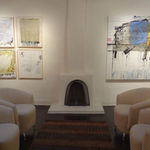 abstract oil painting by Tom Dixon