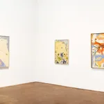 abstract oil painting by Lee Mullican