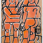 America Martin figure painting