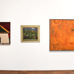 abstract oil painting by Earl Stroh