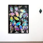 Larry Bell vapor drawing