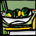 America Martin still life painting