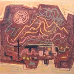 drawing by Emil Bisttram