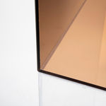 glass cube by Larry Bell