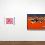 acrylic painting by Fritz Scholder