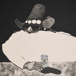 lithograph by Fritz Scholder