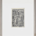 abstract drawing by Emil Bisttram