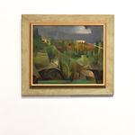 abstract oil painting by Earl Stroh