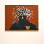 acrylic painting by Fritz Scholder