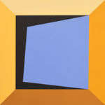 abstract op art by Ronald Davis