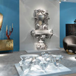 Giuseppe Ducrot, Celadon Candleholders, 2023