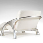 Saccomanno-Dayot, Yaka White Gold Lounge Chair, 2016