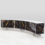 Marcin Rusak, Flora Curved Credenza 295, 2020