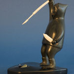 Lucy Novalinga, Hunter & Seal / chasseur et phoque, ca. 1960