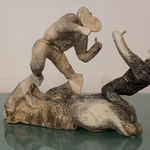 Samuel Nahaulaituq, Muskox / Boeuf Musqué, ca. 1995