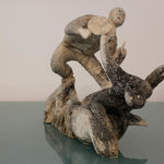 Samuel Nahaulaituq, Muskox / Boeuf Musqué, ca. 1995