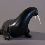 Nalenik Temela, Basking Walrus / Morse, ca. 1975