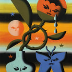 Rachel Hayden, Knotted Orange Rose, 2021