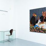 View of L'heure du regard, solo exhibition by Ousmane Niang at AFIKARIS Gallery Paris