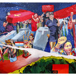 Laura Lima, Gigantesco Parentesco (Passeio Solitário) [Massive Kinship (Solitaire Promenade)], 2018