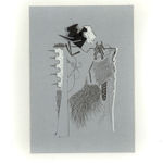 Laura Lima, Figurinos para Balé e Carnaval, (Croquis) #1, 2021