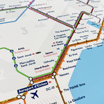 Cindy Houdini, The Ibiza Tube Map (Third Edition, Small), 2026