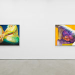 Joan Semmel, Pink Lean, 2019